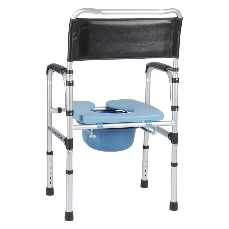Adjustable Height Lift Commode Chair